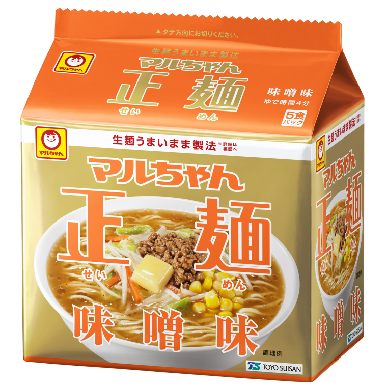まるちゃん正麺　味噌5個入